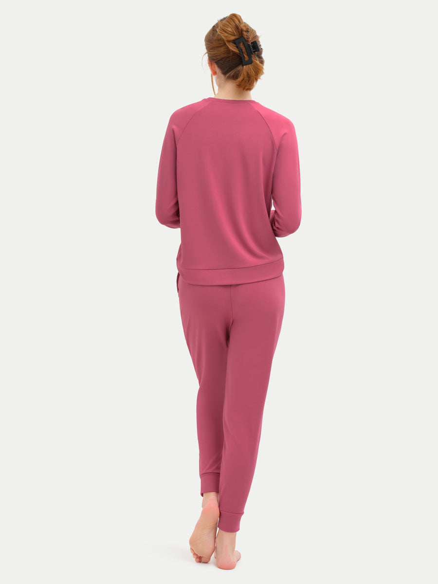 #color_rose wine / Georgia is 5′9″ wearing a size S