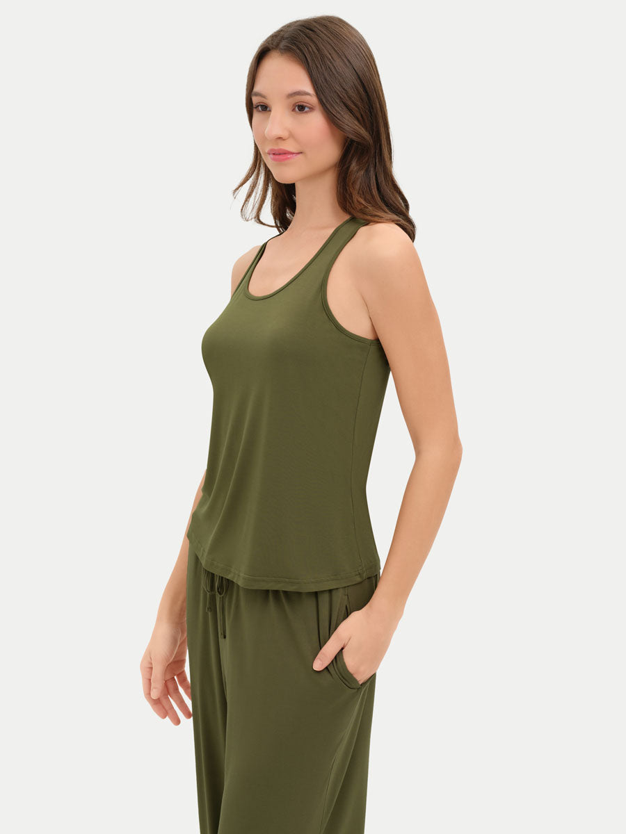 #color_olive / Crystiana is 5′11″ wearing a size S