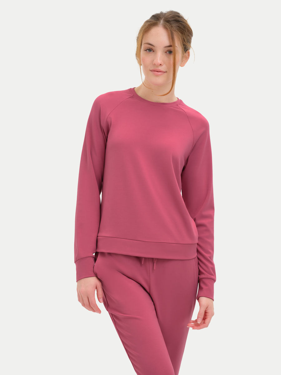 #color_rose wine / Georgia is 5′9″ wearing a size S