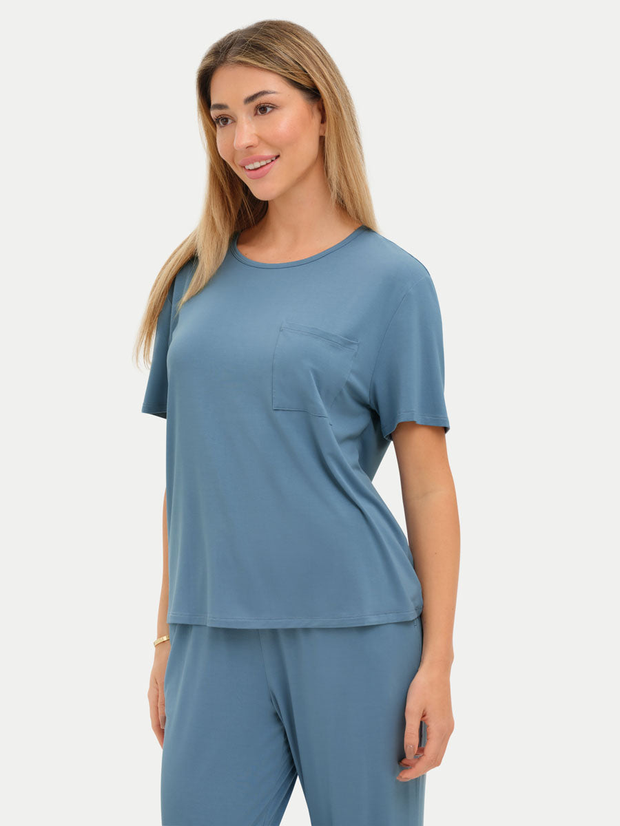 #color_coastal blue / Lilly is 5′9″ wearing a size S