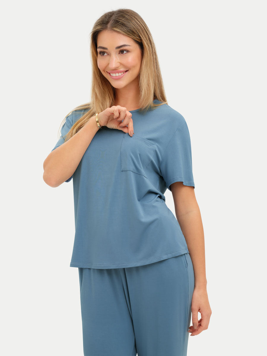 #color_coastal blue / Lilly is 5′9″ wearing a size S