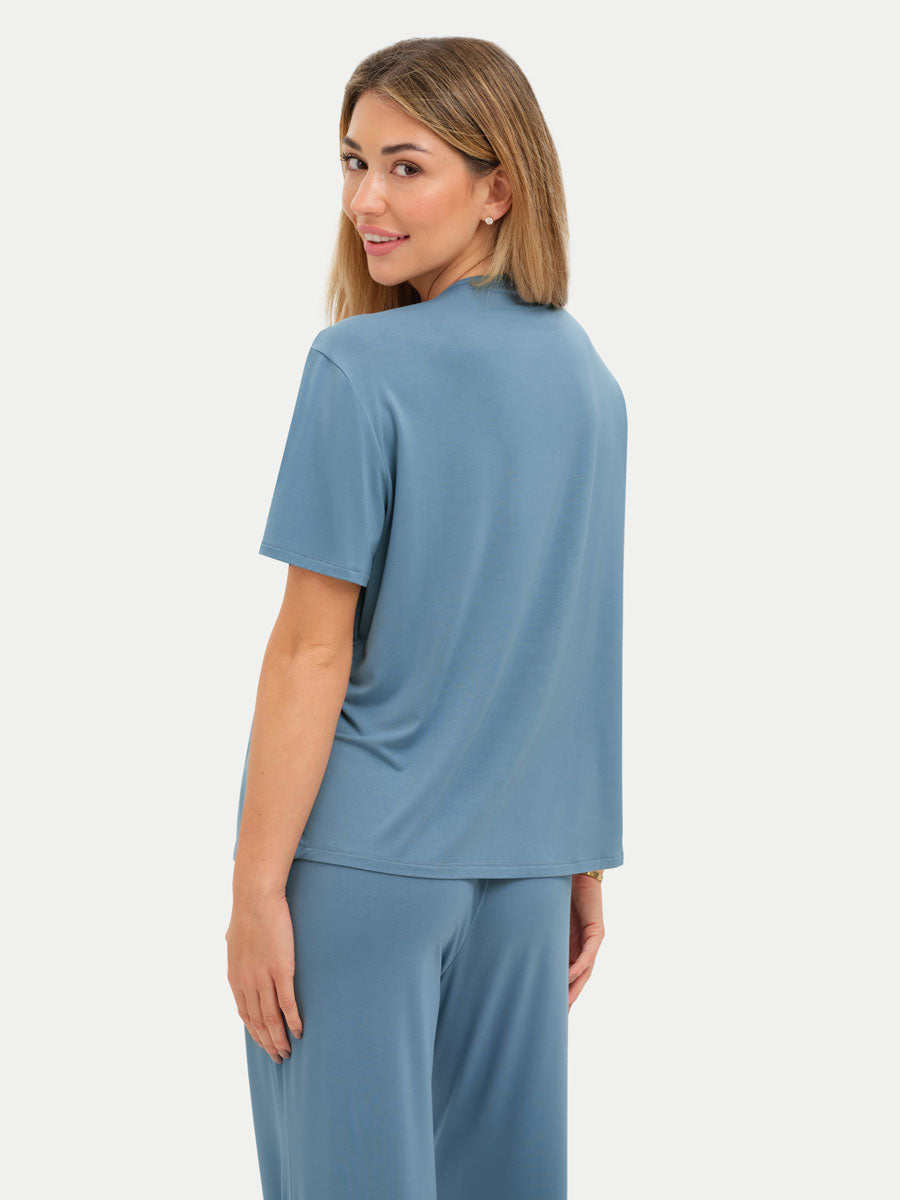 #color_coastal blue / Lilly is 5′9″ wearing a size S