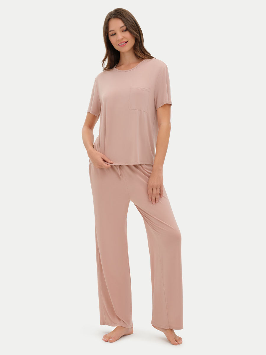 #color_sepia rose / Crystiana is 5′11″ wearing a size S