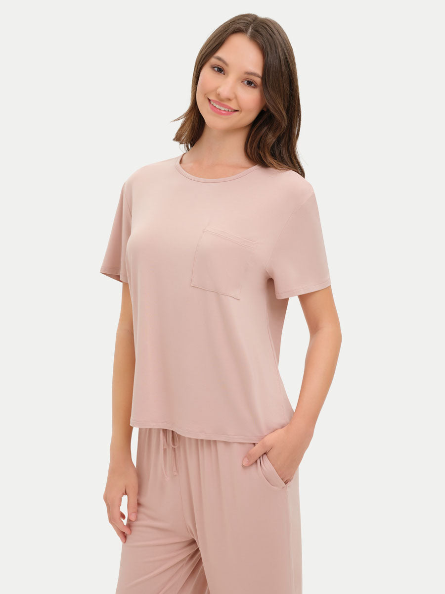 #color_sepia rose / Crystiana is 5′11″ wearing a size S