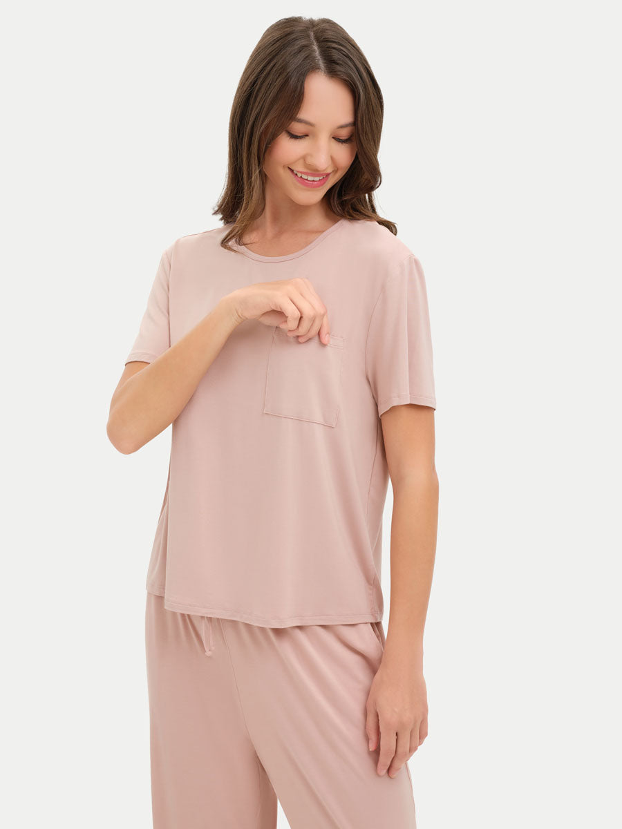 #color_sepia rose / Crystiana is 5′11″ wearing a size S