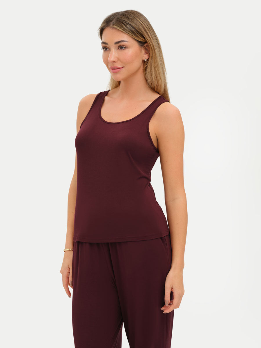 #color_cabernet / Lilly is 5′9″ wearing a size S