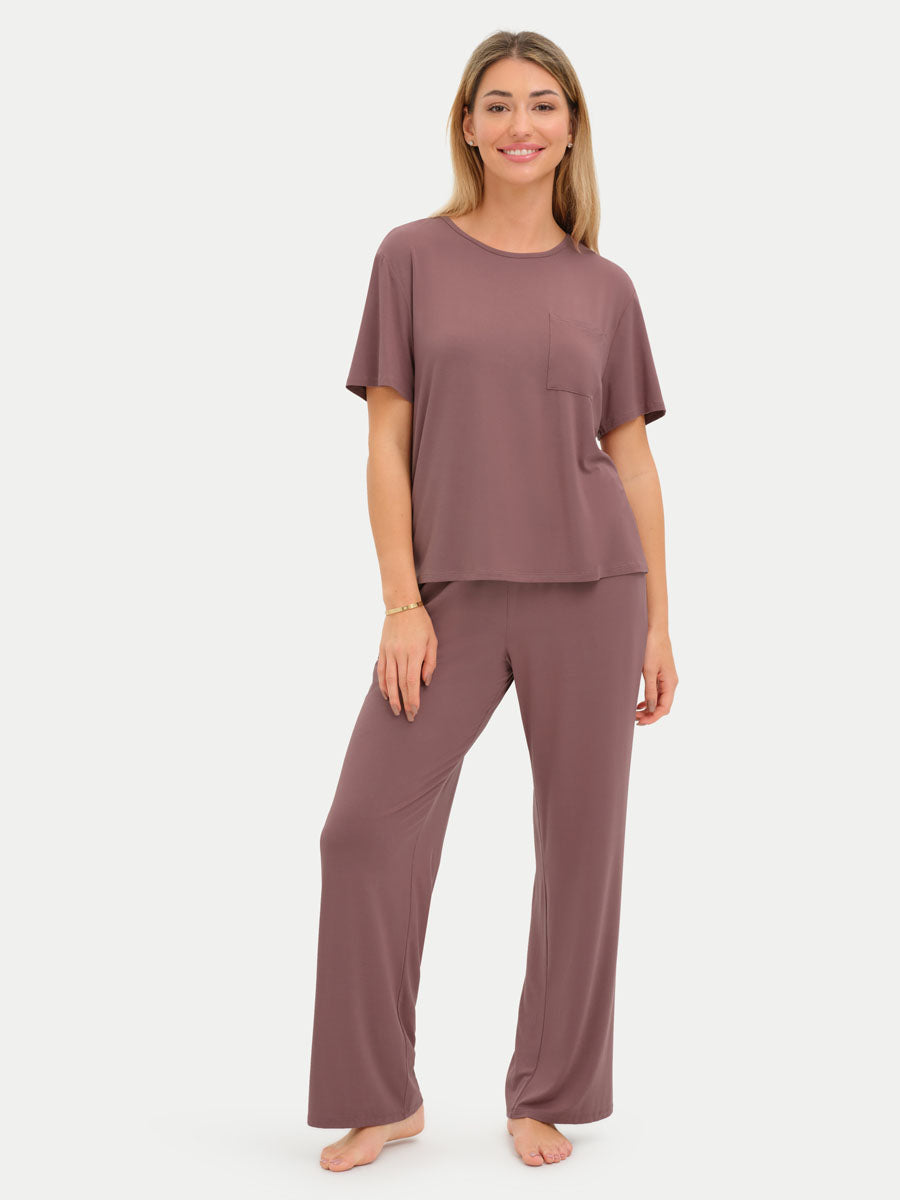 #color_mauve / Lilly is 5′9″ wearing a size S