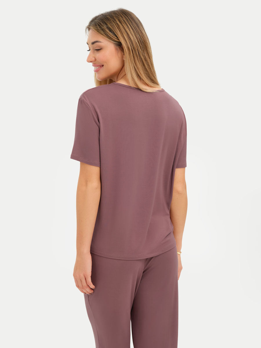 #color_mauve / Lilly is 5′9″ wearing a size S