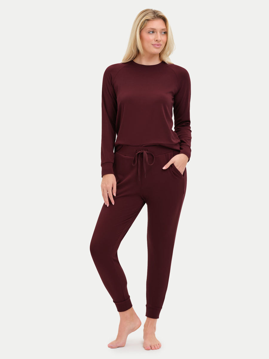 #color_cabernet / Preslie is 5′10″ wearing a size S