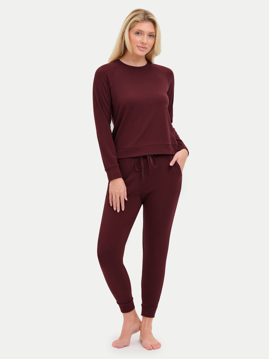#color_cabernet / Preslie is 5′10″ wearing a size S