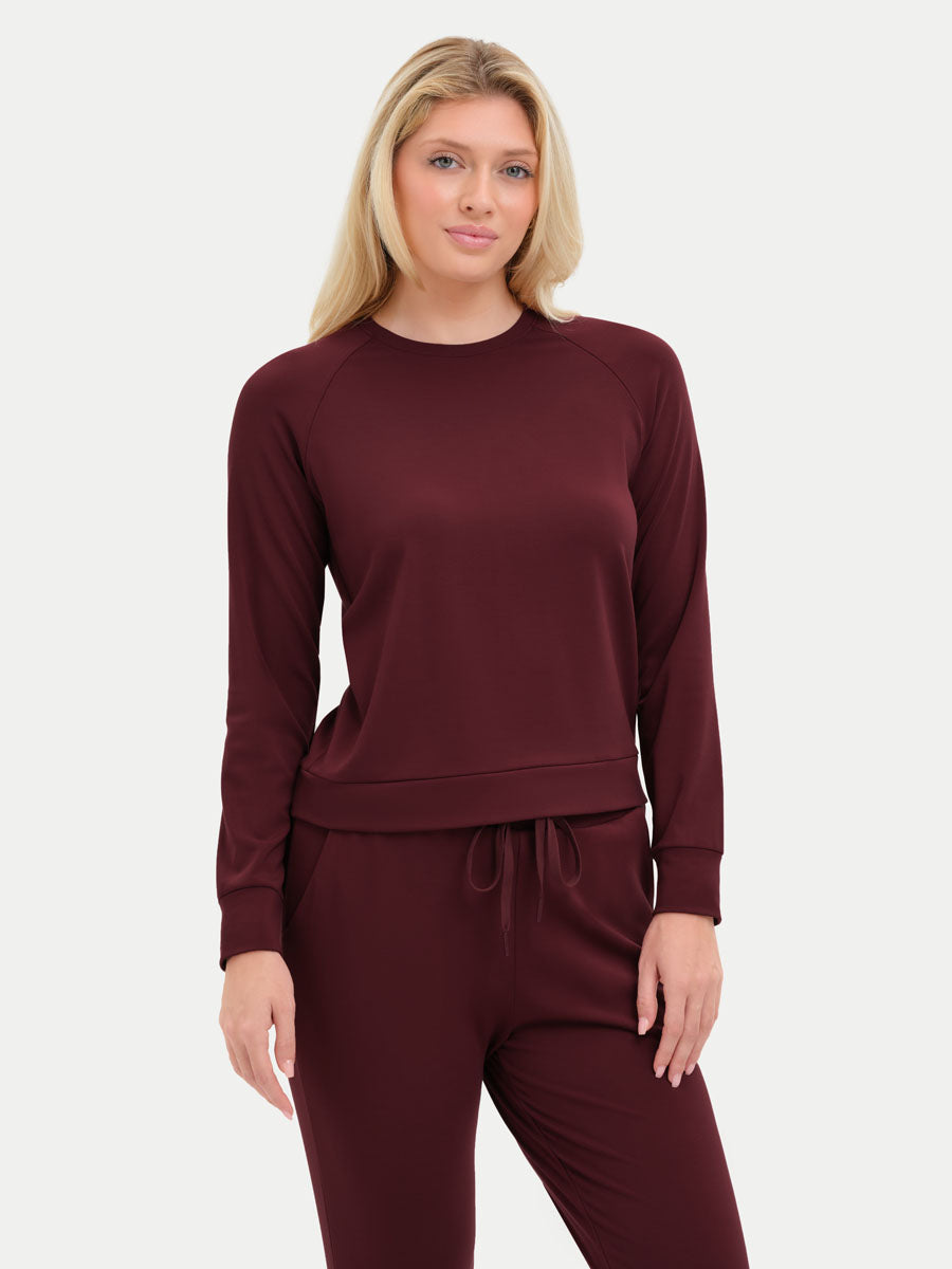 #color_cabernet / Preslie is 5′10″ wearing a size S