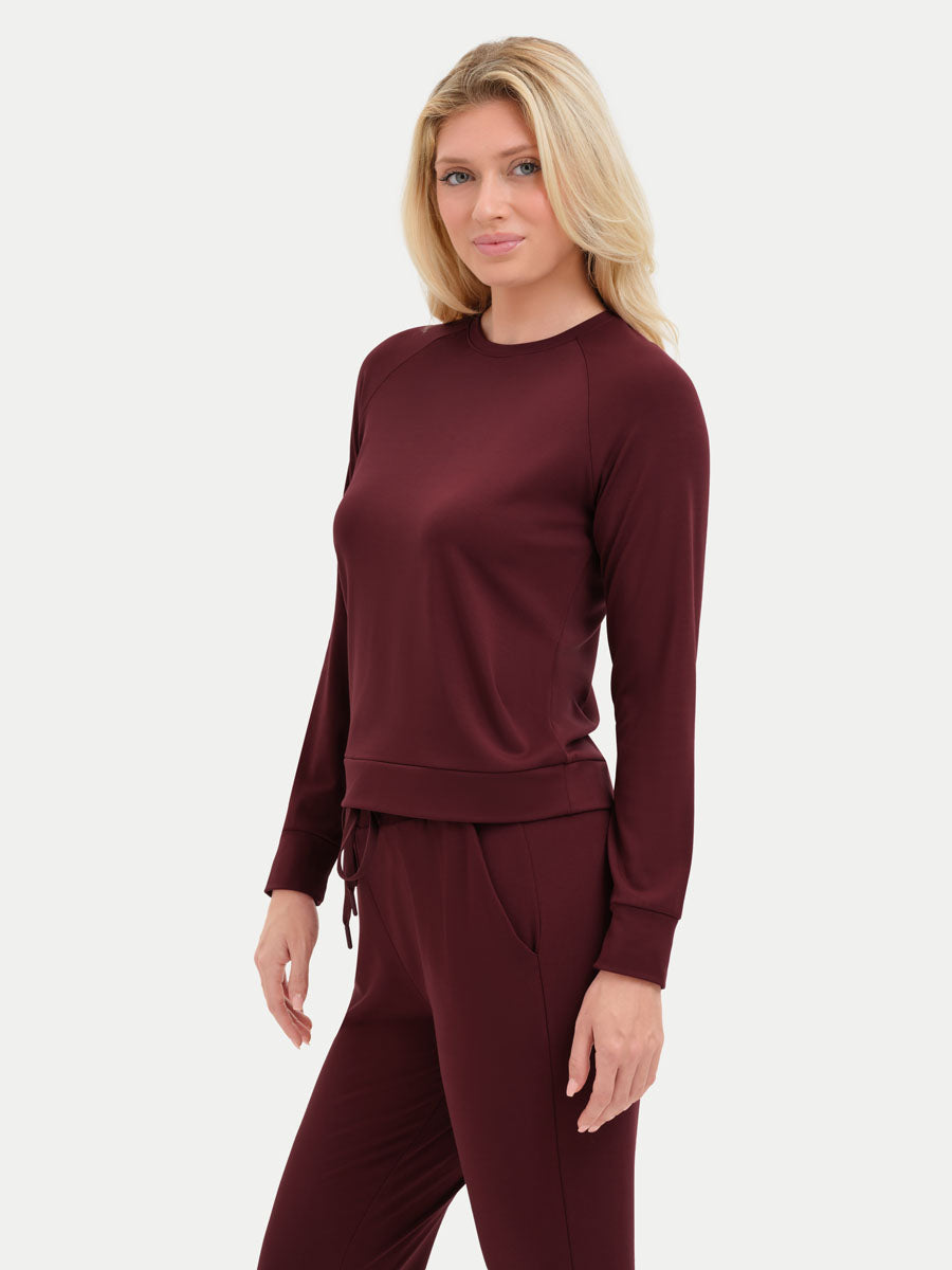 #color_cabernet / Preslie is 5′10″ wearing a size S