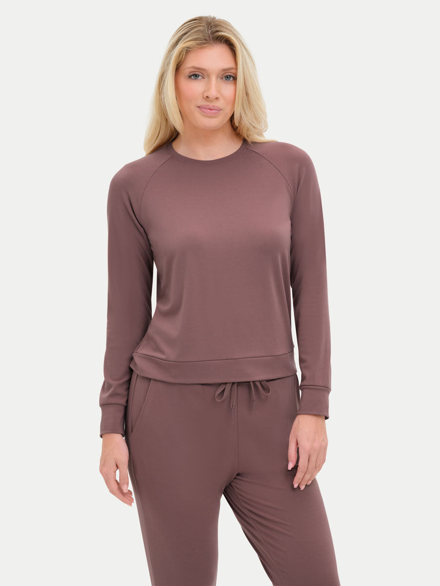 #color_mauve / Preslie is 5′10″ wearing a size S
