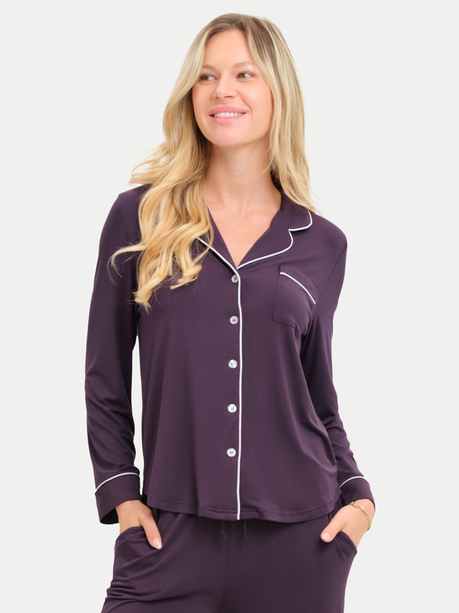 #color_plum / Antonia is 5′9″ wearing a size XS