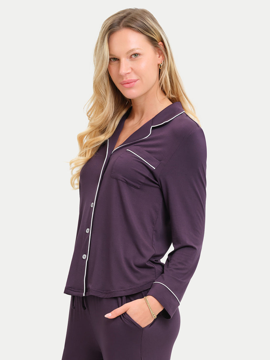 #color_plum / Antonia is 5′9″ wearing a size XS