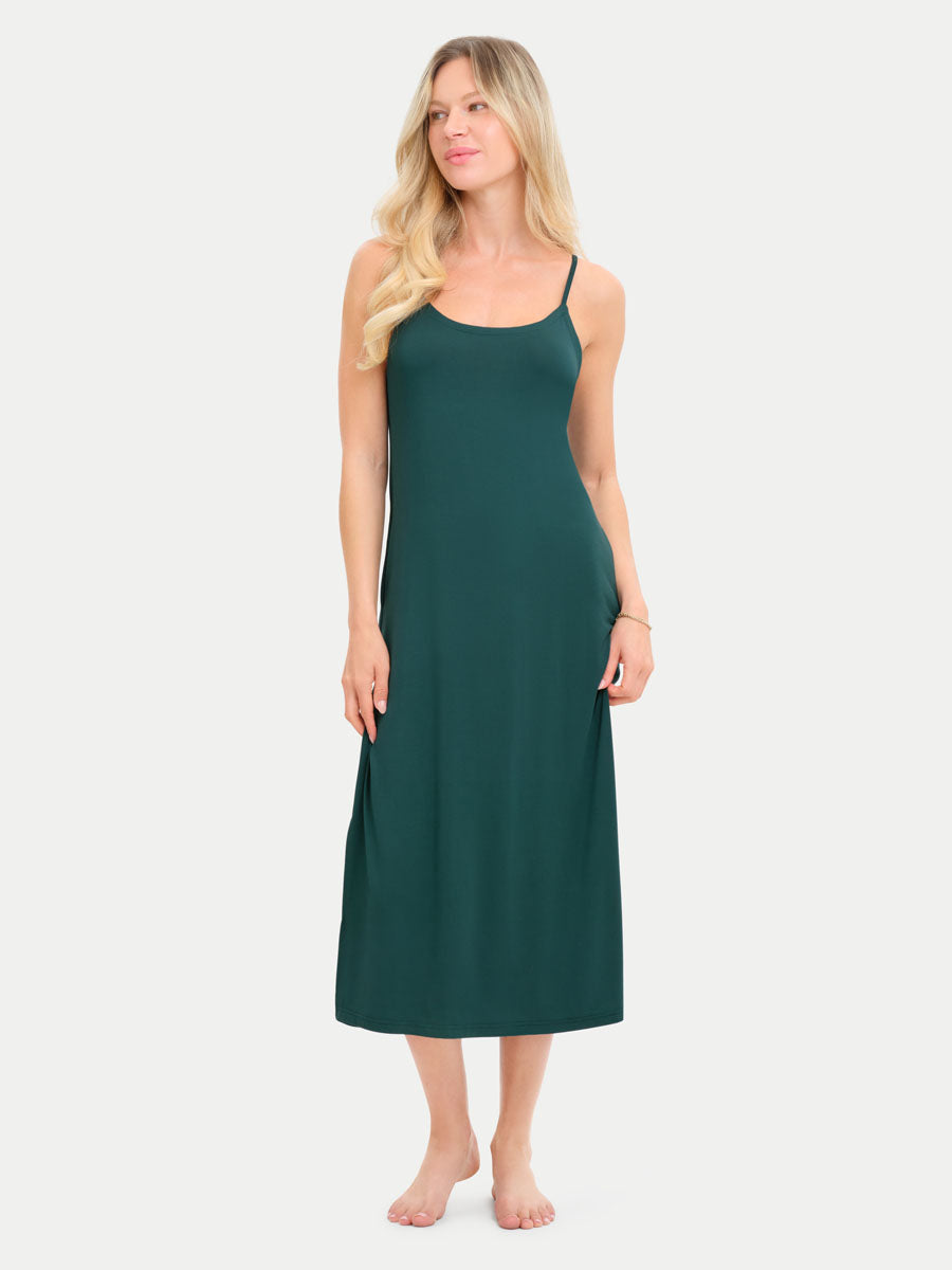 #color_forest green/ Antonia is 5′9″ wearing a size XS