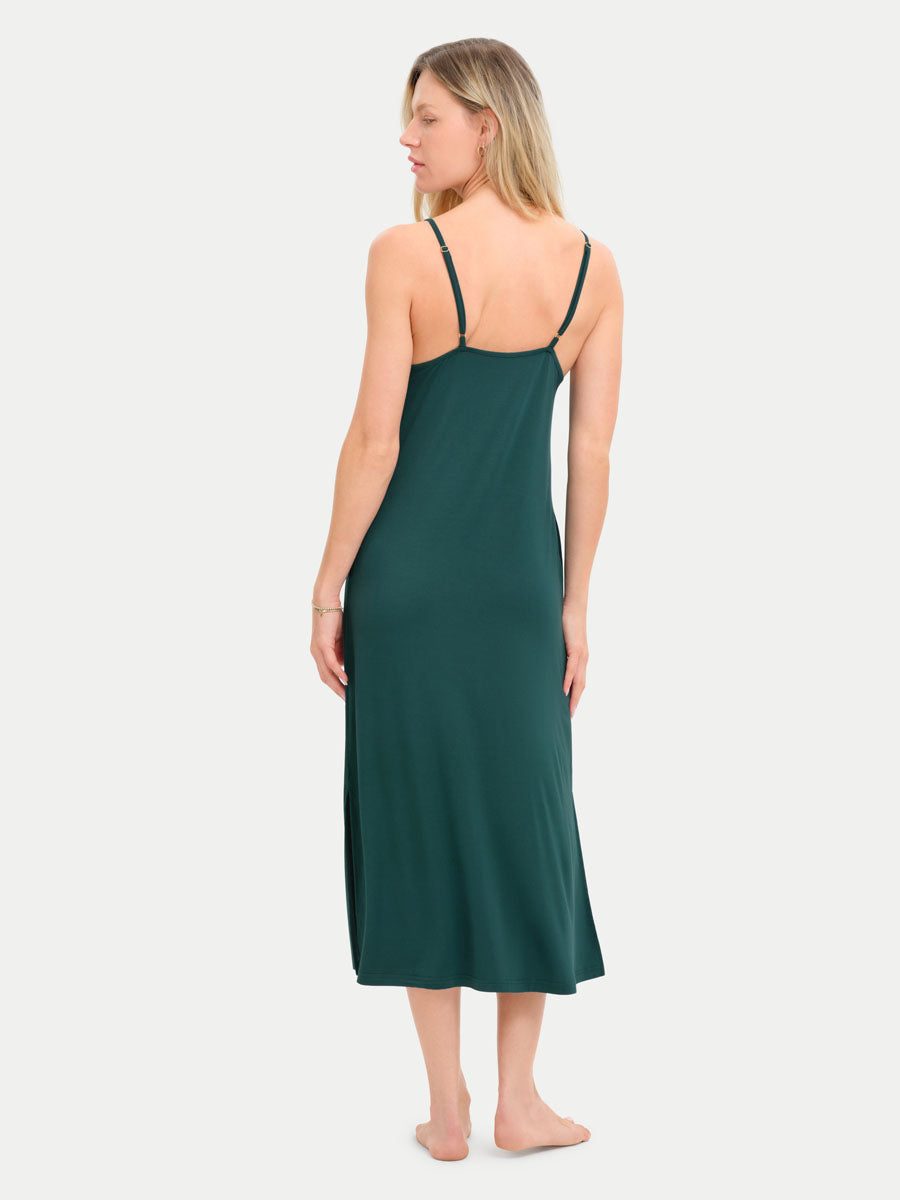 #color_forest green/ Antonia is 5′9″ wearing a size XS
