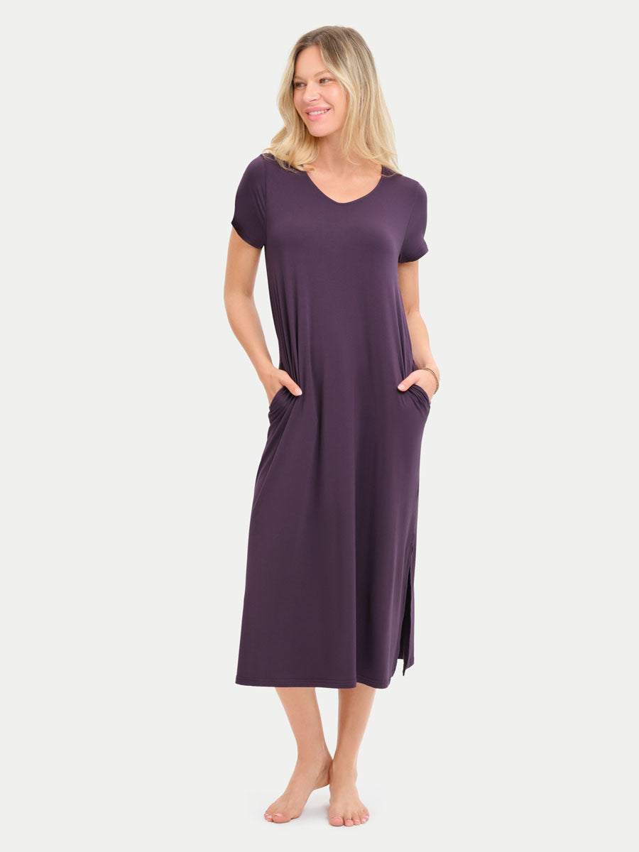 #color_plum / Antonia is 5′9″ wearing a size XS
