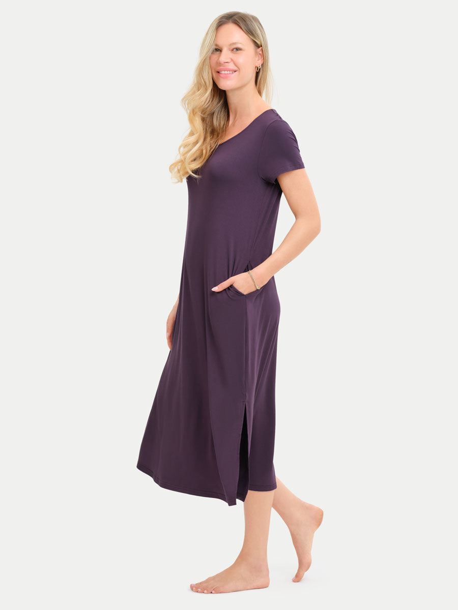#color_plum / Antonia is 5′9″ wearing a size XS