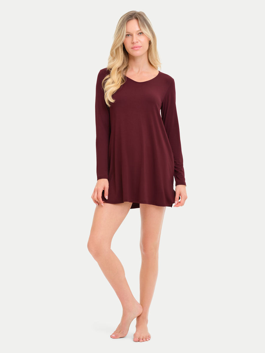 #color_cabernet / Antonia is 5′9″ wearing a size XS