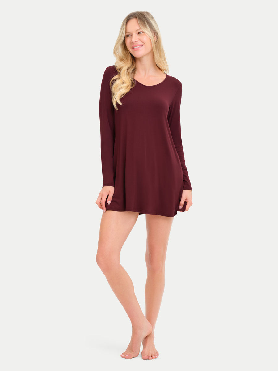 #color_cabernet / Antonia is 5′9″ wearing a size XS