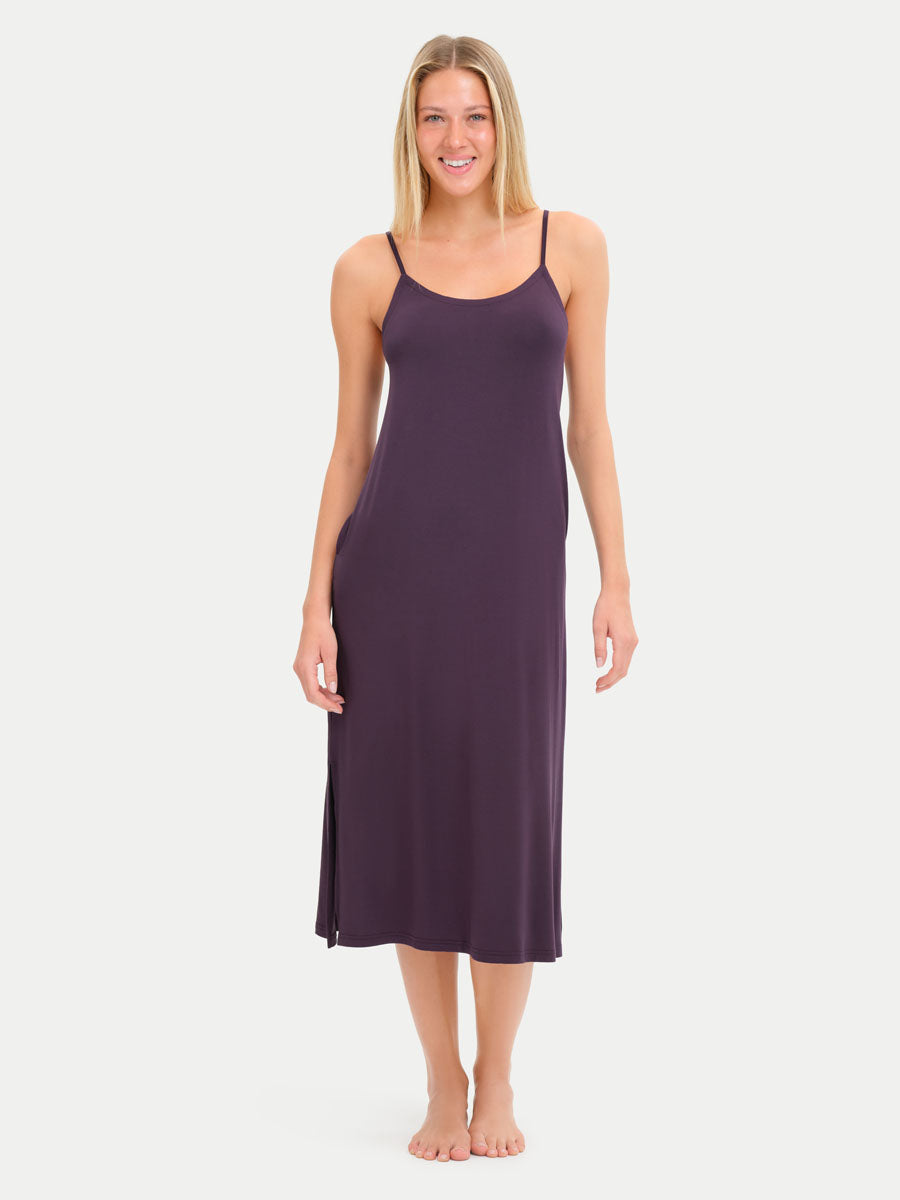 #color_plum/ Rayna is 5'10½'' wearing a size S