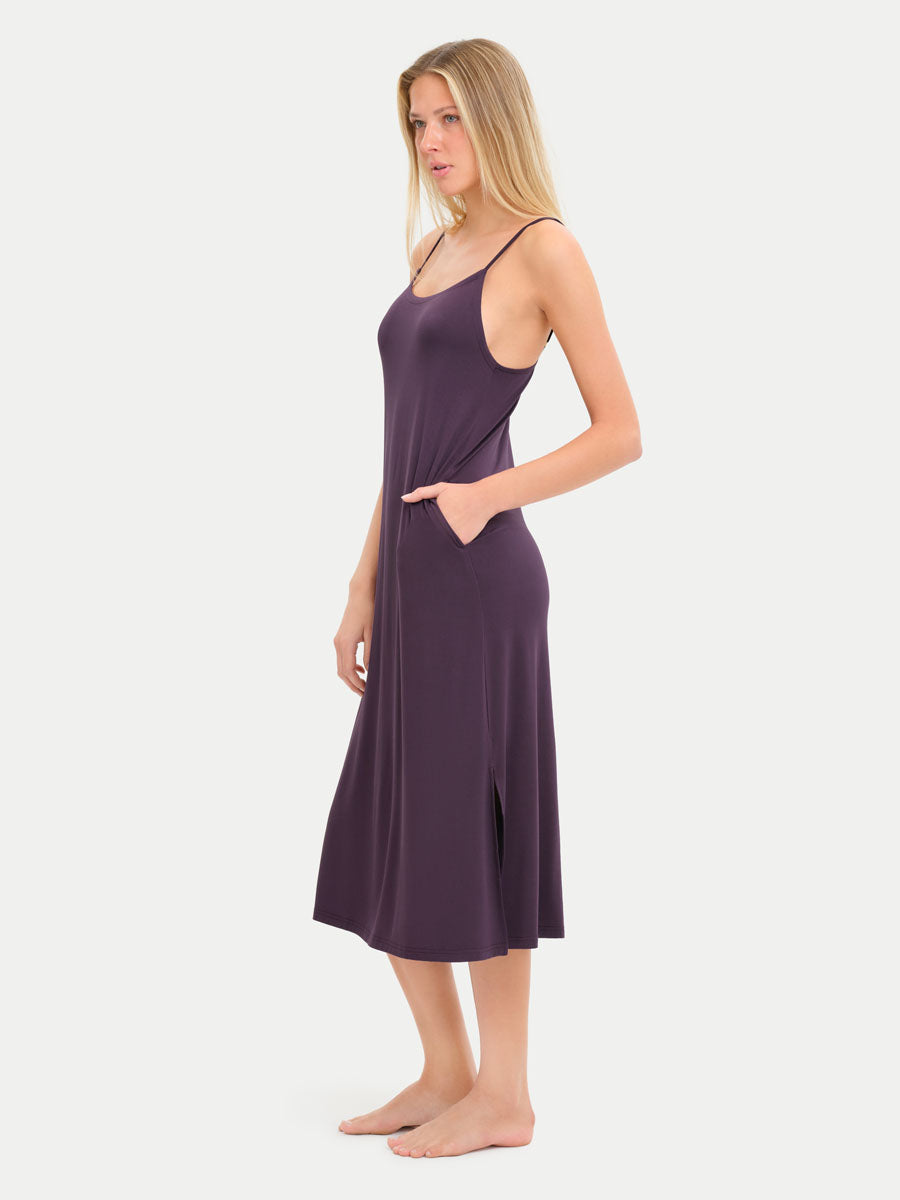#color_plum/ Rayna is 5'10½'' wearing a size S