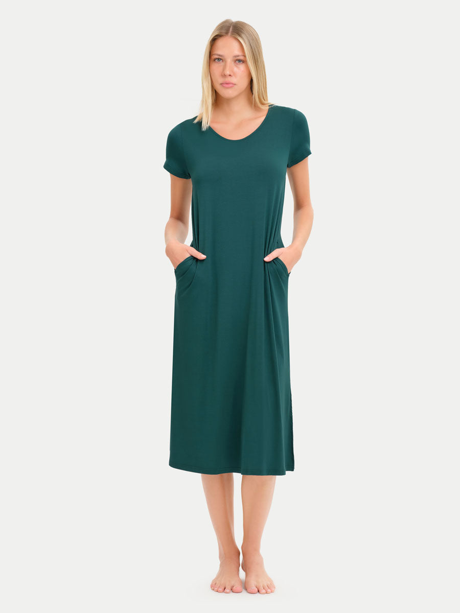 #color_forest green / Rayna is 5'10½'' wearing a size S