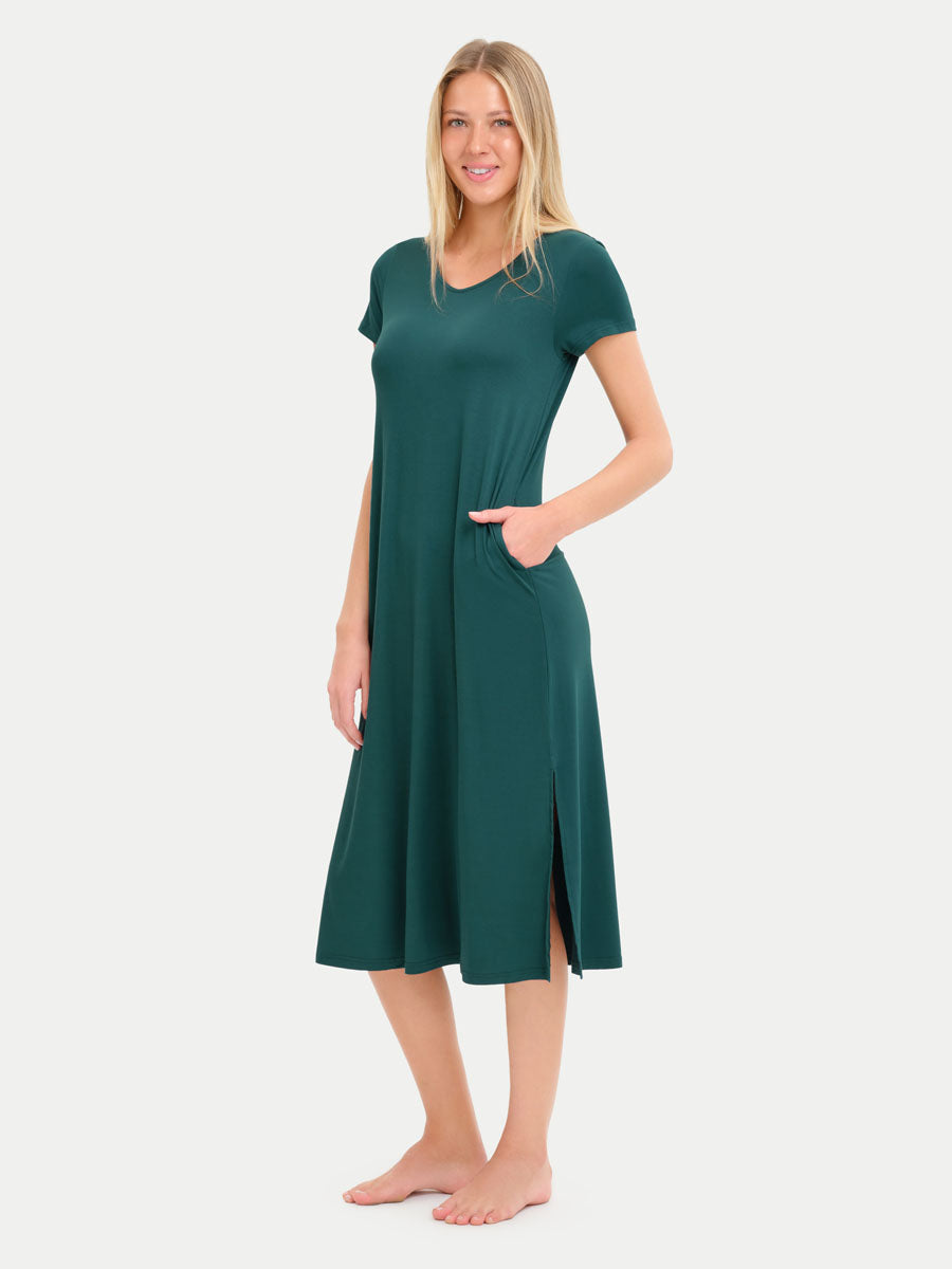 #color_forest green / Rayna is 5'10½'' wearing a size S