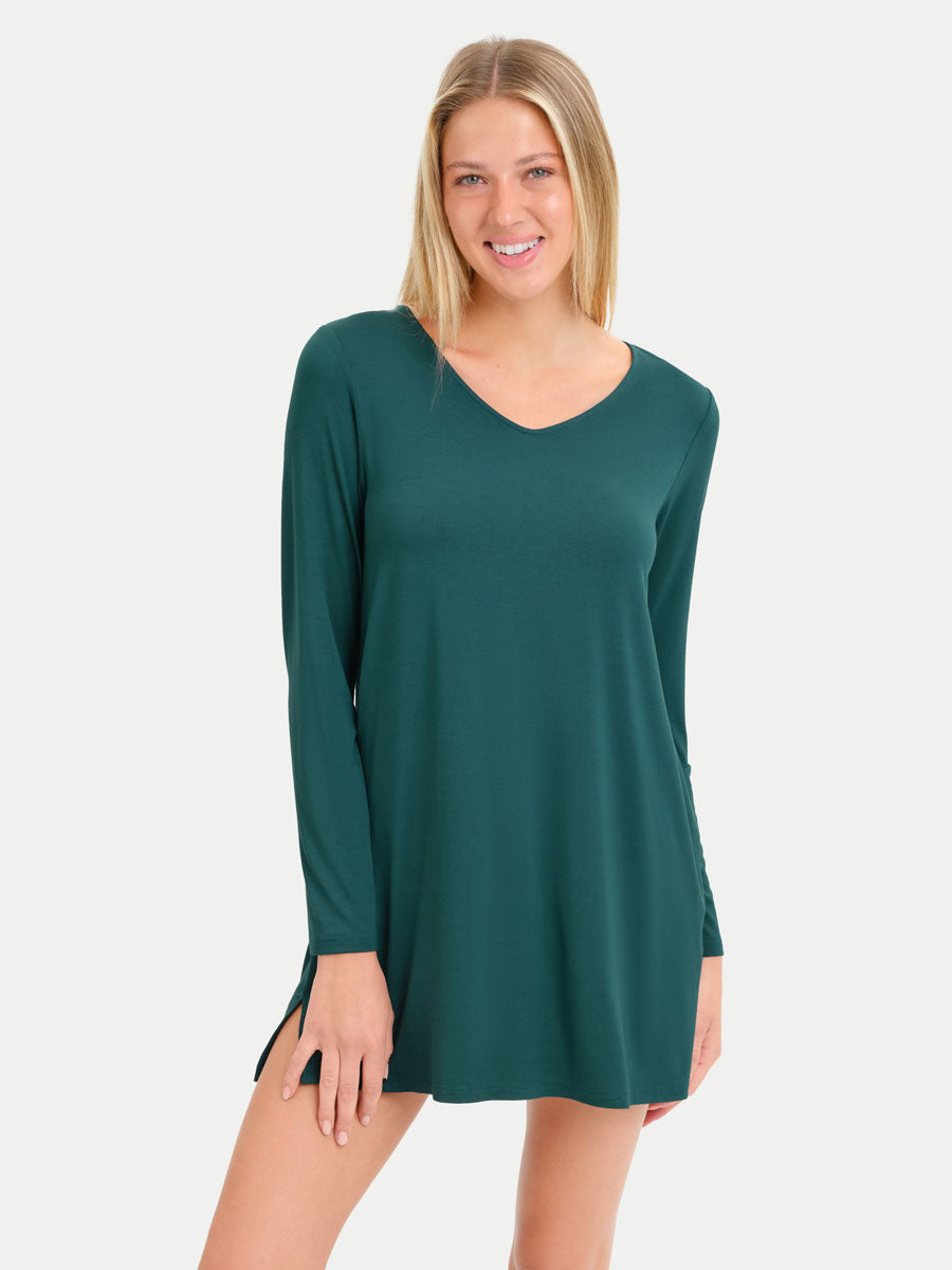 #color_forest green / Rayna is 5'10½'' wearing a size S