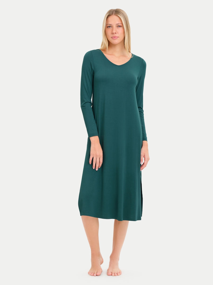 #color_forest green / Rayna is 5'10½'' wearing a size S