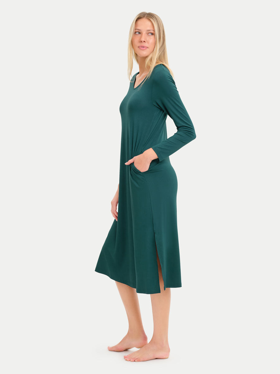#color_forest green / Rayna is 5'10½'' wearing a size S