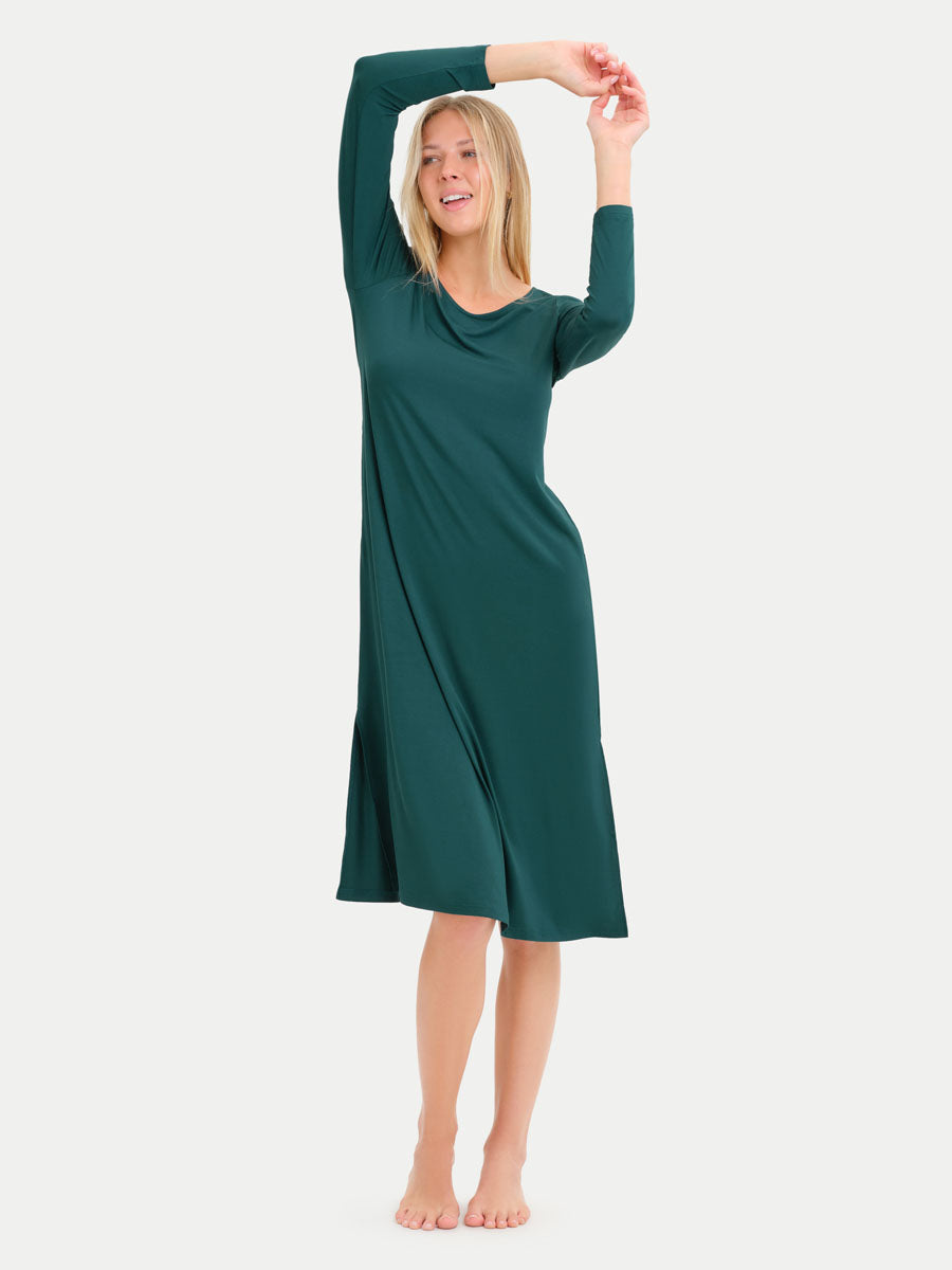 #color_forest green / Rayna is 5'10½'' wearing a size S