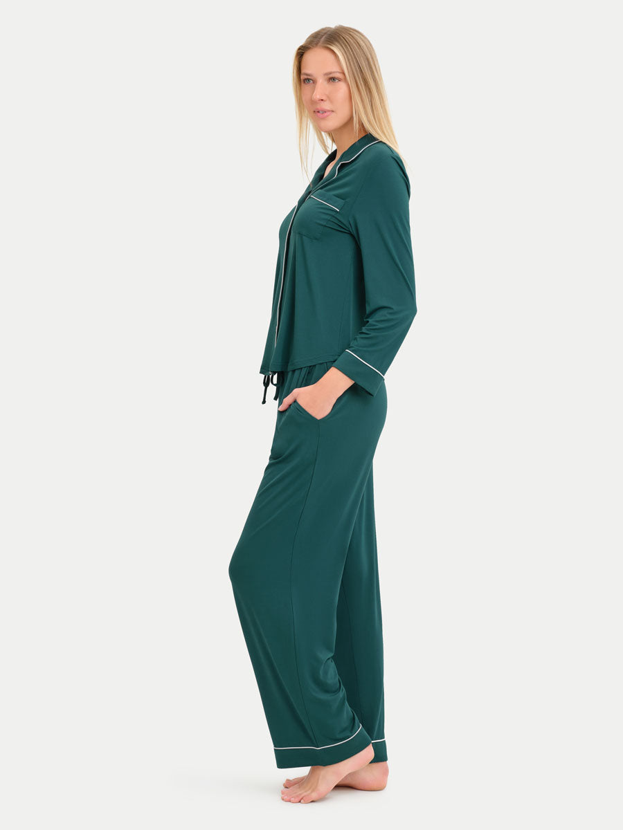 #color_forest green / Rayna is 5'10½'' wearing a size S