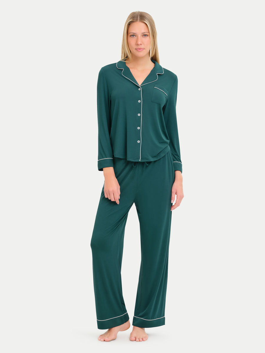#color_forest green / Rayna is 5'10½'' wearing a size S