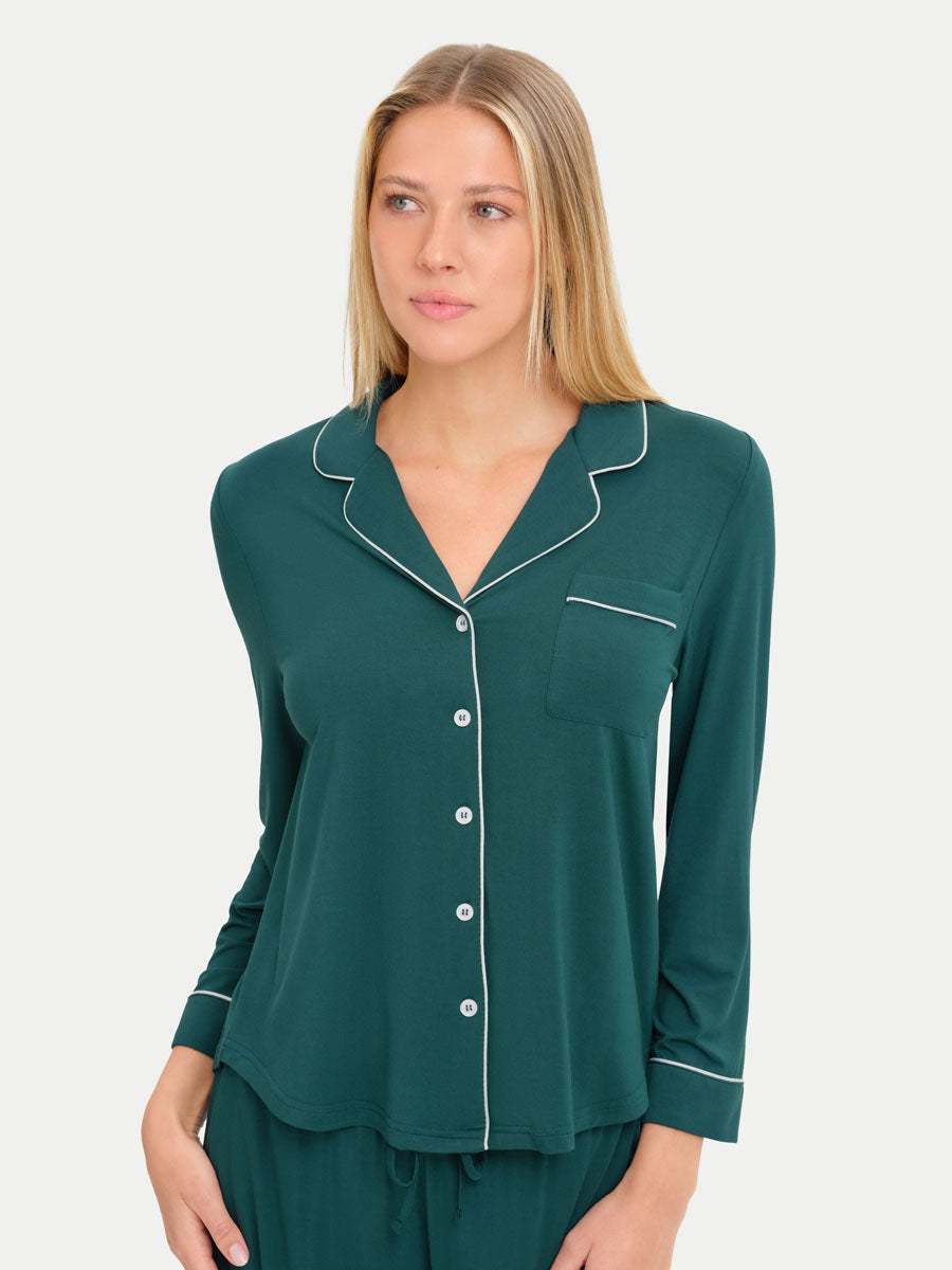 #color_forest green / Rayna is 5'10½'' wearing a size S