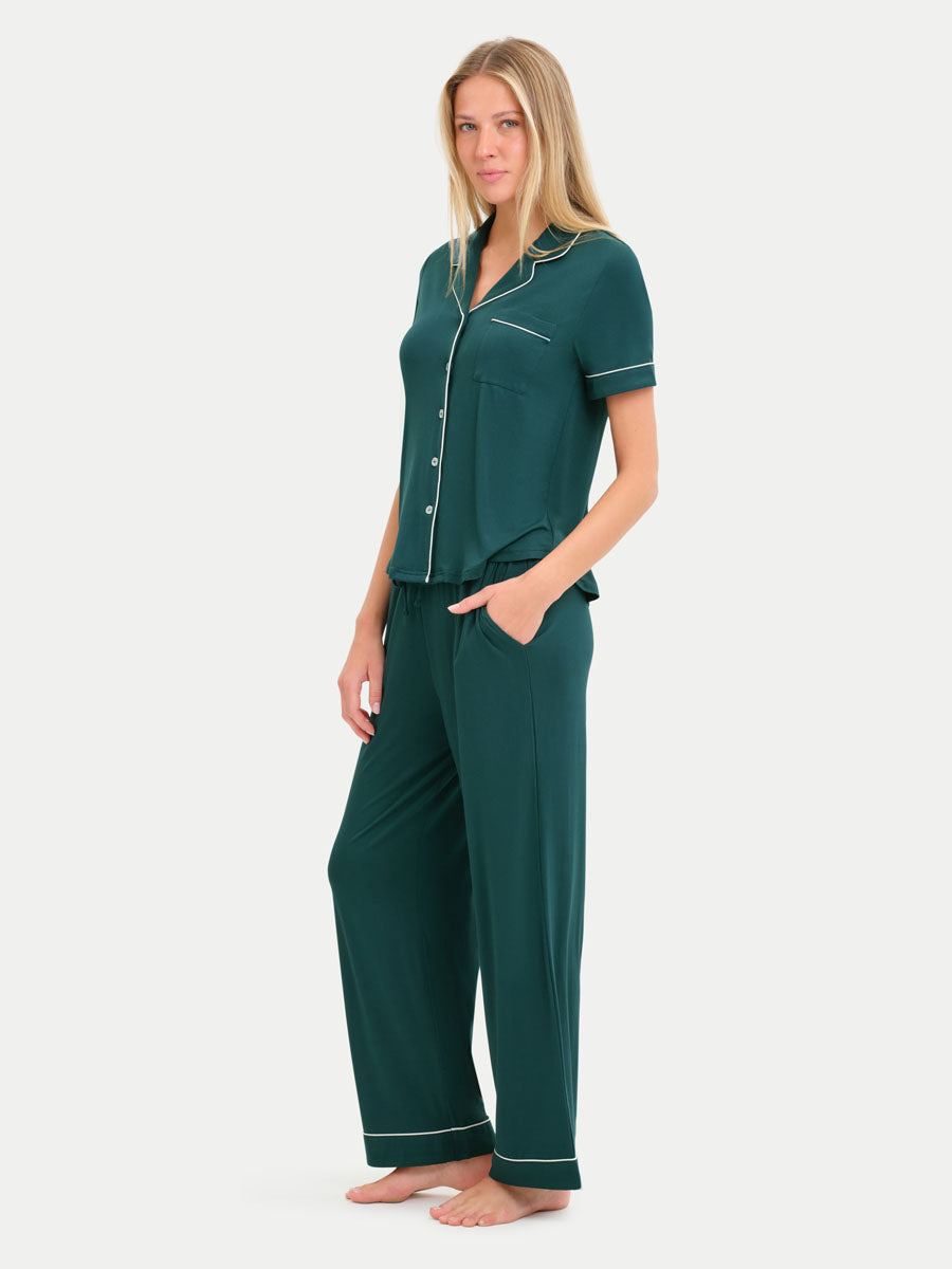 #color_forest green / Rayna is 5'10½'' wearing a size S