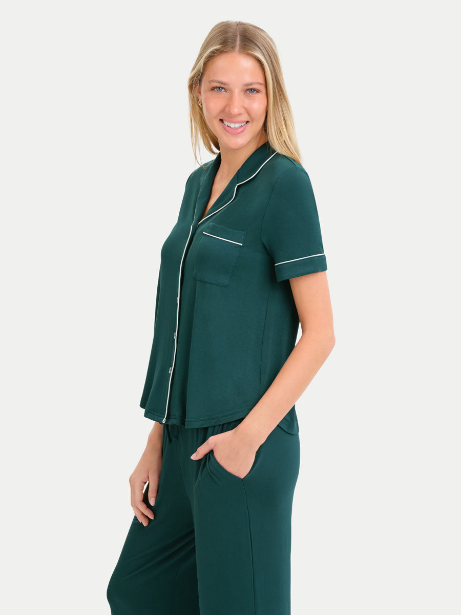 #color_forest green / Rayna is 5'10½'' wearing a size S