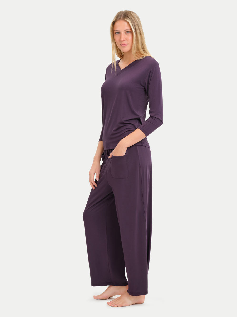 #color_plum / Rayna is 5'10½'' wearing a size S