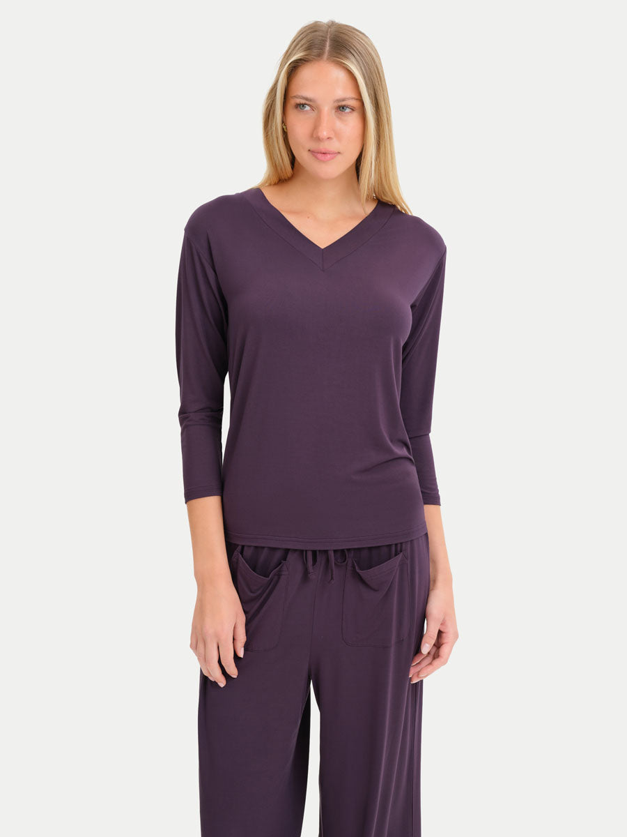 #color_plum / Rayna is 5'10½'' wearing a size S