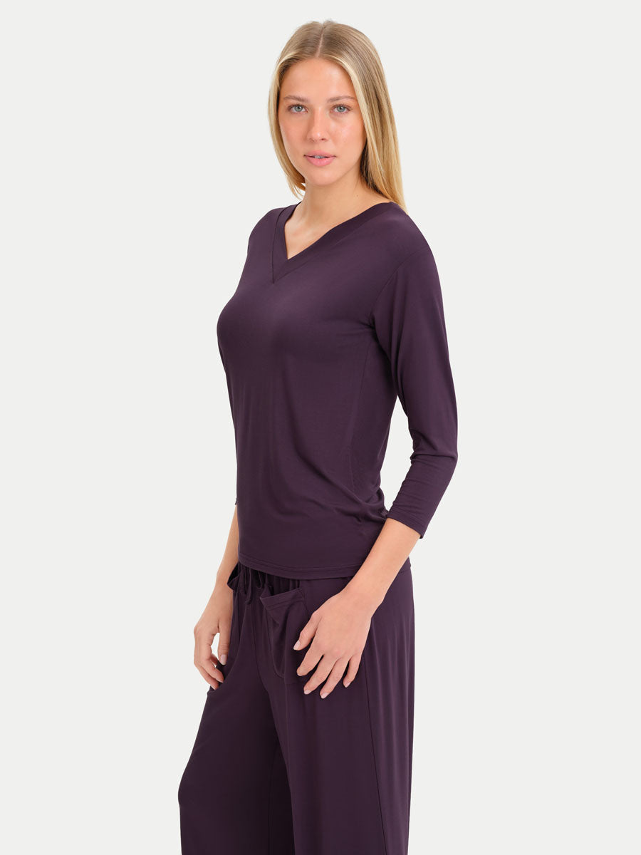 #color_plum / Rayna is 5'10½'' wearing a size S
