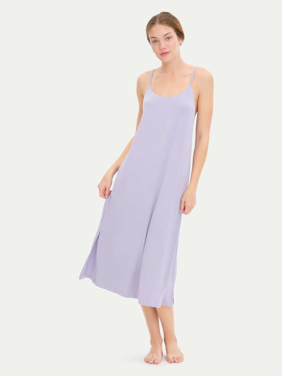 #color_moonlit lilac / Georgia is 5′9″ wearing a size XS