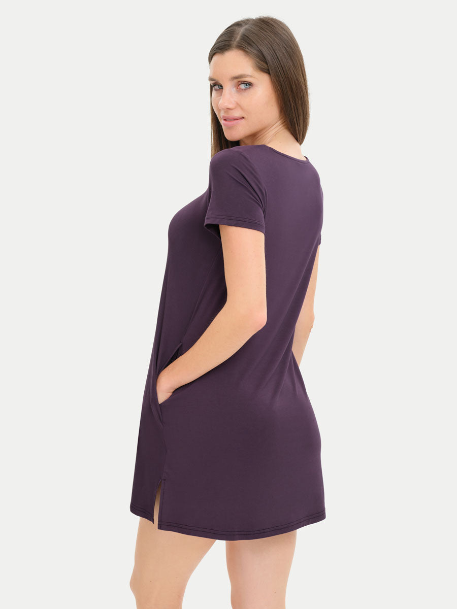 #color_plum / Irina is 5′8″ wearing a size XS