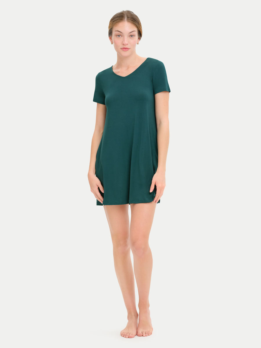 #color_forest green / Georgia is 5′9″ wearing a size XS