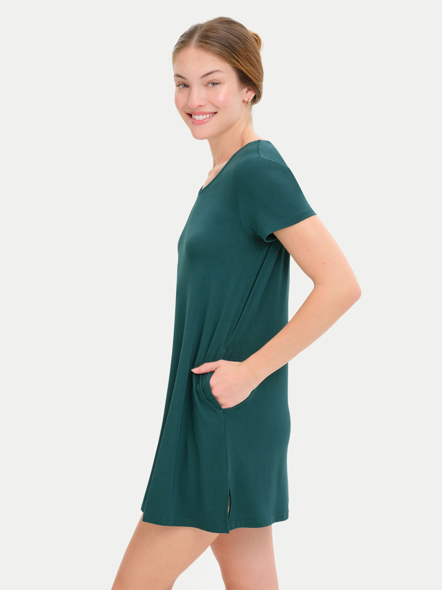 #color_forest green / Georgia is 5′9″ wearing a size XS