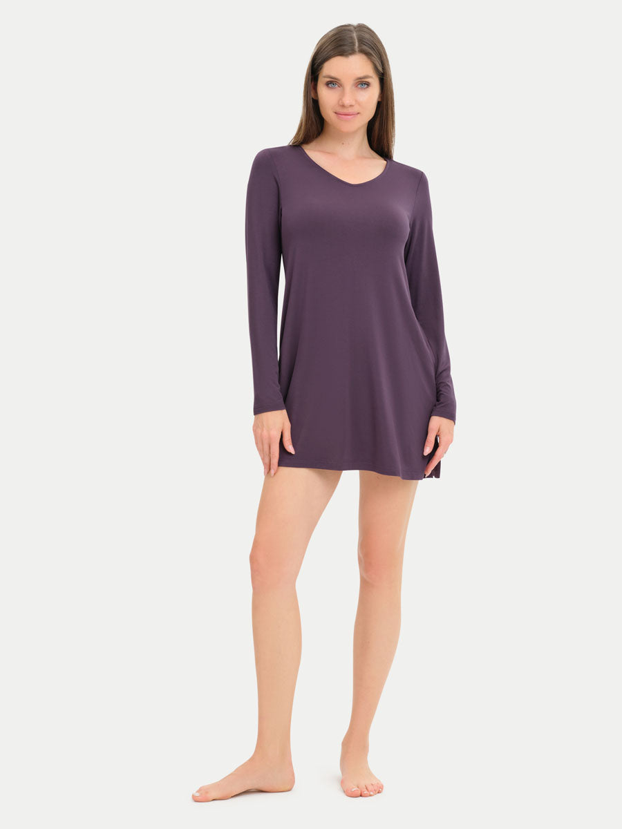#color_plum / Irina is 5′8″ wearing a size XS