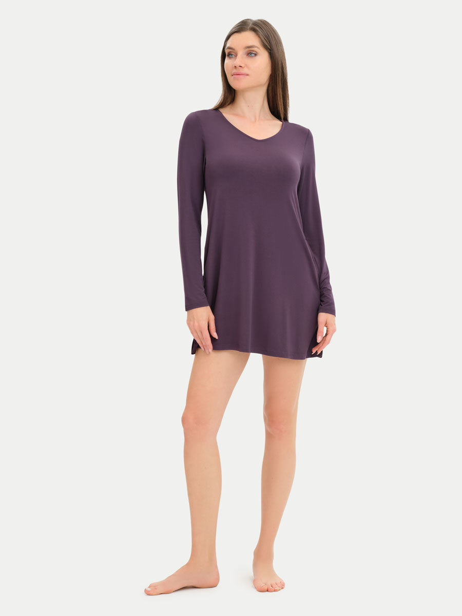 #color_plum / Irina is 5′8″ wearing a size XS
