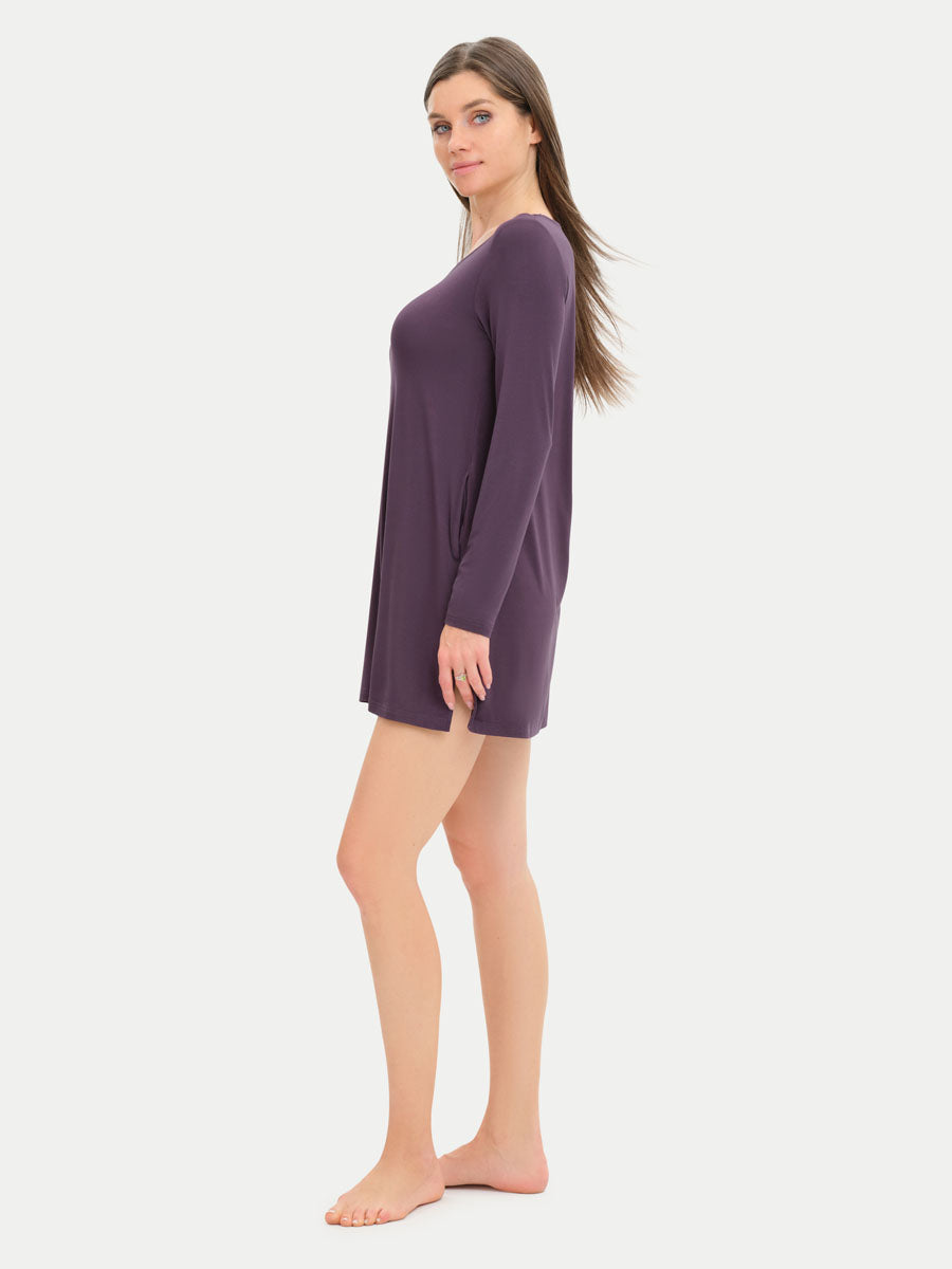 #color_plum / Irina is 5′8″ wearing a size XS