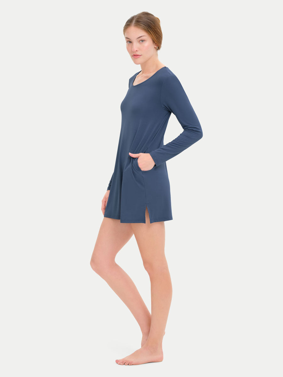 #color_blue ice / Georgia is 5′9″ wearing a size XS