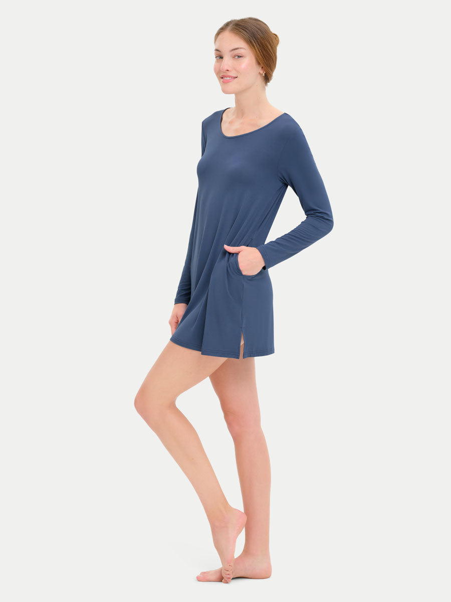 #color_blue ice / Georgia is 5′9″ wearing a size XS